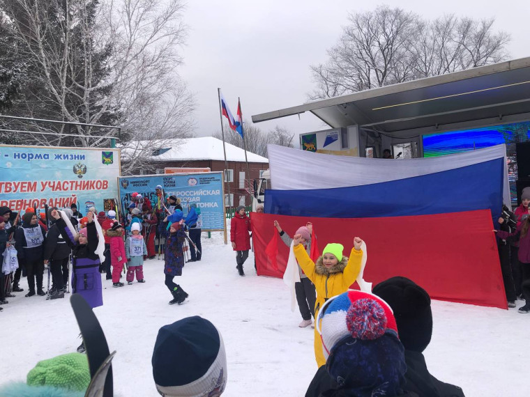 «Лыжня России - 2023» дала свой старт в селе Калиновка Спасского района 11 февраля..